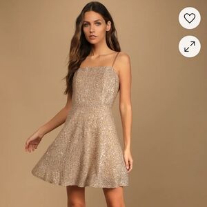Lulus Get Glammed Up Dress